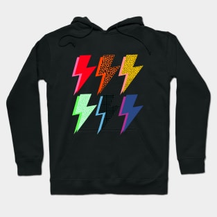 Rainbow Animal Spots Lightning Pack Hoodie